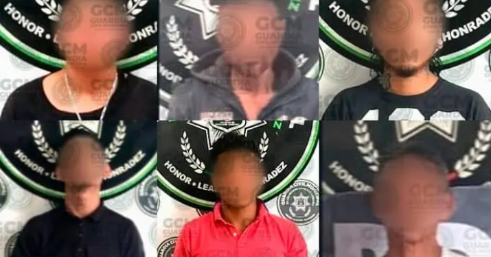 Detienen a diversas personas por posesión de droga en Soledad