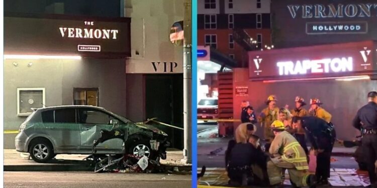 28 personas resultan heridas por vehículo que atropelló a multitud en Los Ángeles
