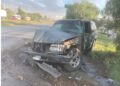 Tras accidente frente a la Guardia Nacional tráiler obstruye la 57