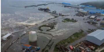 Empiezan a levantar alertas por tsunami producido por un terremoto en el Pacífico a diferentes países