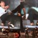 VIDEO | ¿Estaba bajo los efectos del alcohol? Nodal se recostó durante su presentación