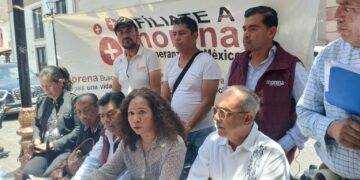 VIDEO Integrantes de Morena demandan renovación al frente del partido en SLP