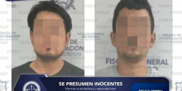 Fiscalía detiene a señalados por robo de vehículos en la capital potosina