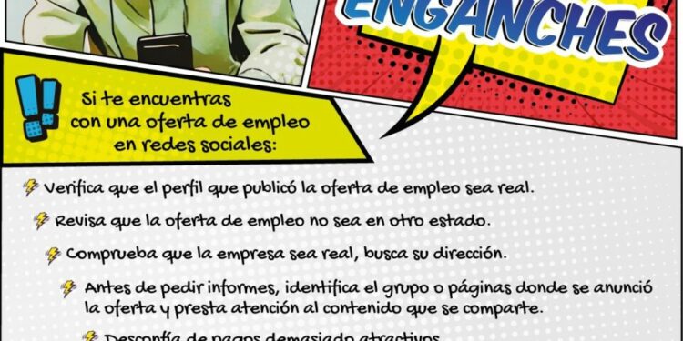 Fiscalía de SLP alerta modus operandi en ofertas de trabajo en redes sociales