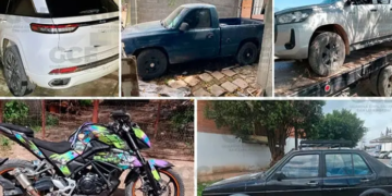 Recuperan 5 vehículos robados durante operativos en SLP