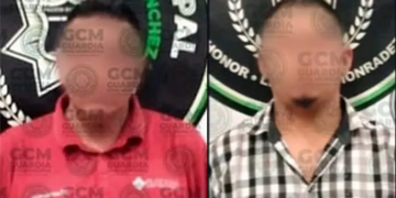 Detienen a dos hombres por agredir a policías municipales en Soledad