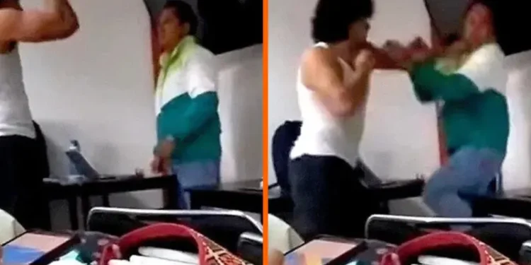 VIDEO | Alumno golpea a profesor en Universidad de Tulancingo, Hidalgo