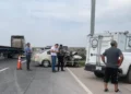 Muere joven conductor tras chocar contra señalética en la carretera a Matehuala