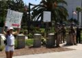 Tras protestas por redadas pentágono retira a 2 mil soldados de Los Ángeles
