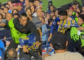 VIDEO | Captan pelea en el Estadio Alfonso Lastras entre aficionados y elementos de seguridad
