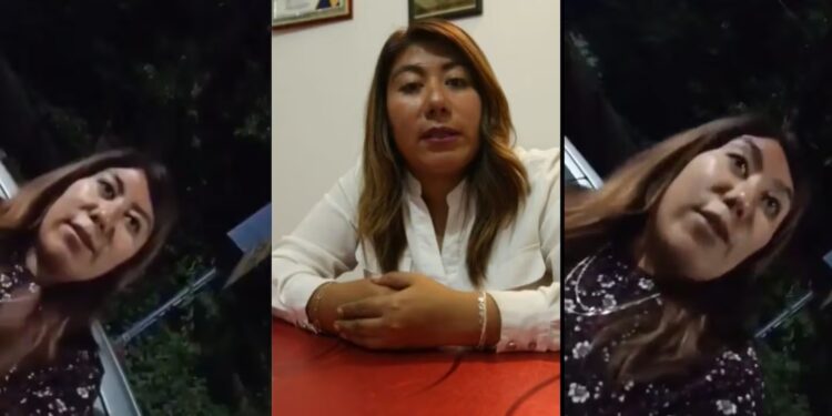 VIDEO | Ofrece disculpas públicas la senadora suplente que recurrió al fuero cuando fue detenida en Oaxaca