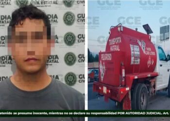 Capturan a sujeto con huachicol