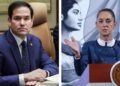 Sheinbaum confirma visita de Marco Rubio a México para acuerdo de seguridad