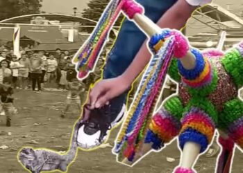 Rompen piñata con animales vivos en Campeche