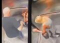 VIDEO| Exhiben a Lord Elevador; golpea brutalmente a mujer en CDMX