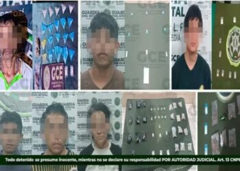 Detienen a seis vendedores de droga en un operativo