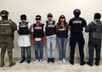 Caen seis de “La Barredora” del CJNG en Puebla