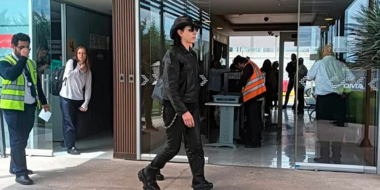 VIDEO | ¡Marilyn Manson ya está en San Luis Potosí!