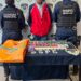 Guardia municipal detiene a tres por robo a comercio en distintos operativos