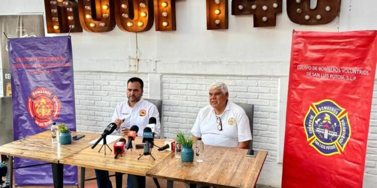 Lanzan campaña para recaudar fondos para el Cuerpo de Bomberos de SLP