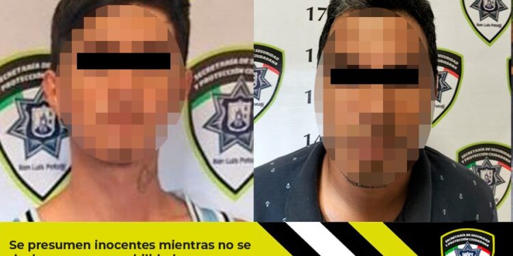 Protección ciudadana detiene a dos hombres por agresiones y amenazas en colonia Tercera Chica