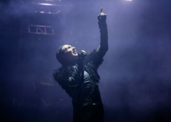 Más de 200 mil personas asistieron al concierto de Marilyn Manson en la Fenapo 2025