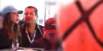 Exhiben a Gutiérrez Luna y a su esposa en fiesta VIP de Fórmula 1; cada boleto costó 170 mil pesos