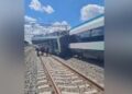 Se descarrila Tren Maya en Izamal, Yucatán