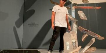 De patinar al arte contemporáneo