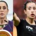 Sheinbaum reprueba amenazas a Katia García pese a ‘historia’ entre árbitros y mexicanos