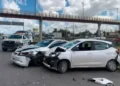 Un herido, deja carambola en la carretera a México