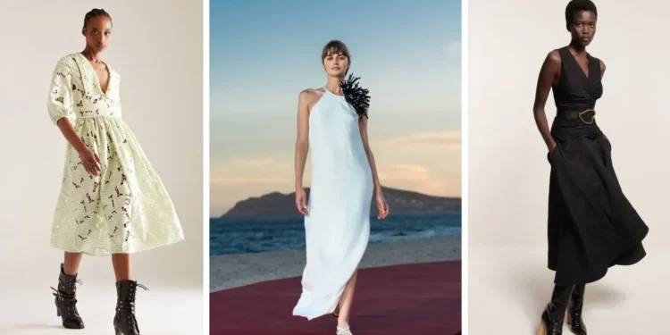 Los vestidos midi que dominan el verano: éxito con botas o sandalias