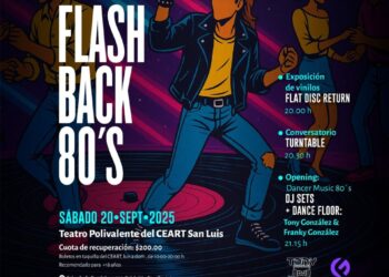Flashback 80’s encenderá el CEART con música, baile y nostalgia ochentera