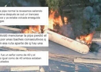 “Perdió el control”: Testigo confirma que pipa se volcó por bache antes de explotar en Iztapalapa