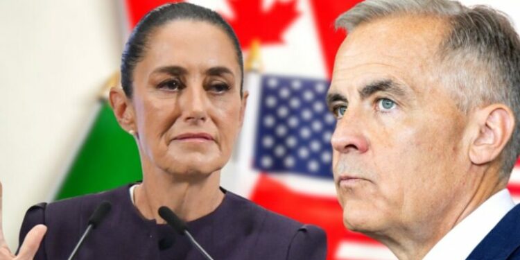 Sheinbaum recibirá al primer ministro de Canadá, Mark Carney, el 18 de septiembre