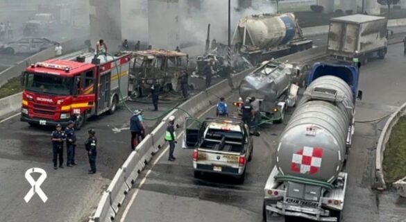 Aumentan las cifras: 20 muertos y 31 hospitalizados por explosión de pipa de gas en Iztapalapa