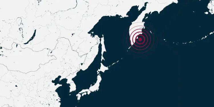 Sismo de magnitud 7.8 vuelve a sacudir la península de Kamchatka, Rusia