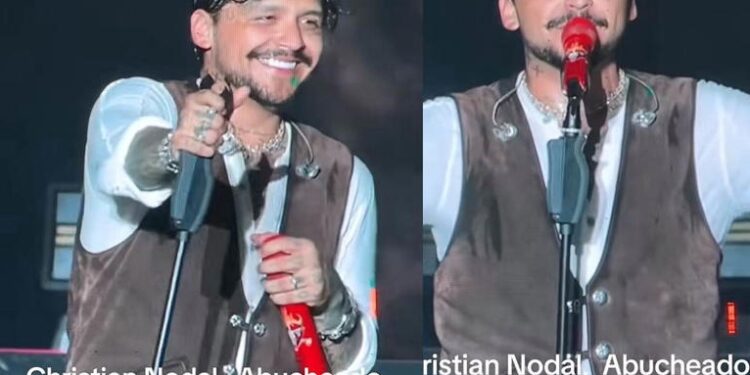 Así respondió Christian Nodal a los abucheos contra Ángela Aguilar
