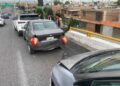 Un lesionado, en carambola sobre carretera a Rioverde