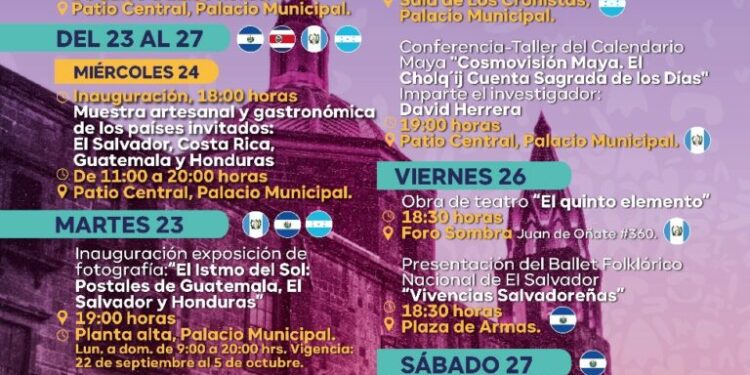 San Luis Potosí Capital Americana de la Cultura recibe a países de Centroamérica en septiembre