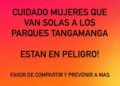 Alertan por inseguridad al interior de los parques Tangamanga