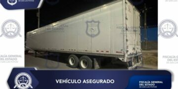 Aseguran vehículo con reporte de robo en El Saucito