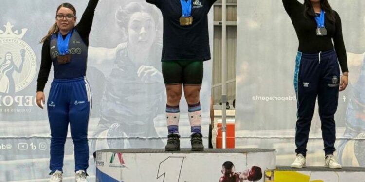 Halteristas potosinos consiguen 21 medallas en el Campeonato Nacional