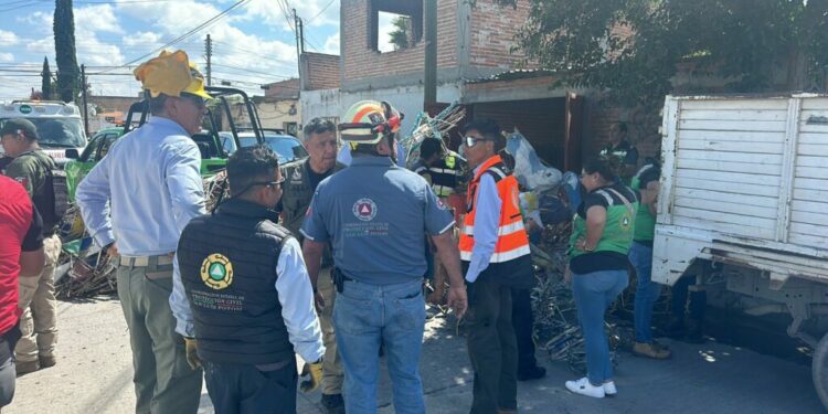 Explosión en vivienda de Soledad revela almacenamiento ilegal de pirotecnia; tres personas resultan lesionadas
