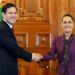 Sheinbaum recibe a Marco Rubio en Palacio Nacional;