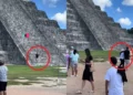 VIDEO | Turista ignora advertencias y sube a la pirámide de Kukulcán en Chichén Itzá