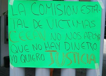 Protestan en el Poder Judicial de la Federación