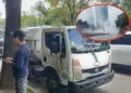 ¡Otra pipa! Fuga de gas en Circuito Interior, dirección La Raza, desata pánico