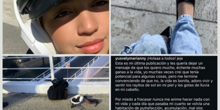 “Los quiero mucho”: joven venezolana se suicida desde puente en Puebla
