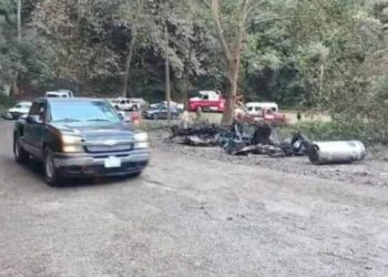 Explota pipa de gas en la carretera Xilitla–San Juan del Río; no hubo víctimas